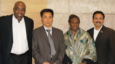 世貿通集受邀與伊利諾伊州參議員共同出席項目發布會